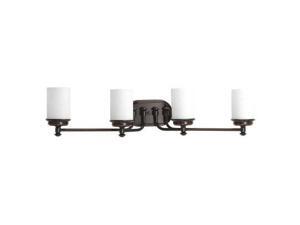 PROGRESS LIGHTING P300015-139 Glide Four-Light Bath,Bronze PROGRESS LIGHTING P300015-139 Glide Four-Light Bath,Bronze