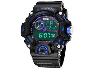 Male Fashion Sport Military Wristwatches New SANDA Watches Men Luxury Brand 3ATM 50m Dive LED Analog Digital Quartz Watches Male Fashion Sport Military Wristwatches New SANDA Watches Men Luxury Brand 3ATM 50m Dive LED Analog Digital Quartz Watches