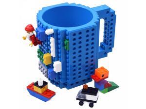 Build-On Brick Mug DIY Bulding Blocks Coffee Mugs 350ml Creative Drinkware BPA Free Mug Birthday Gift Blue Build-On Brick Mug DIY Bulding Blocks Coffee Mugs 350ml Creative Drinkware BPA Free Mug Birthday Gift Blue