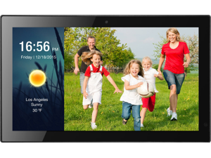 Sungale 19" Smart WiFi Cloud Digital Photo Frame w/ Built-in Camera, Real-Time Photos Sungale 19" Smart WiFi Cloud Digital Photo Frame w/ Built-in Camera, Real-Time Photos