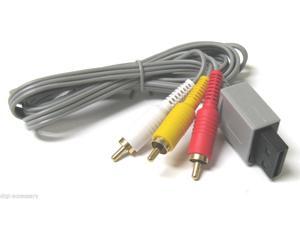 New Audio Video AV Composite RCA Cable for Nintendo Wii New Audio Video AV Composite RCA Cable for Nintendo Wii