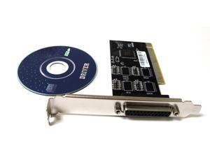 New PCI I/O Parallel Port DB25 25Pin IEEE 1284 Printer Card Controller Adapter New PCI I/O Parallel Port DB25 25Pin IEEE 1284 Printer Card Controller Adapter