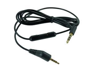 3.5mm Mic Audio Cable Cord For Bose QuietComfort 3 QC 3 Headphones Replacement 3.5mm Mic Audio Cable Cord For Bose QuietComfort 3 QC 3 Headphones Replacement