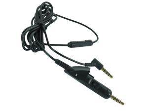 3.5mm Mic Audio Cable Cord For Bose QuietComfort 15 QC 15 Headphones Replacement 3.5mm Mic Audio Cable Cord For Bose QuietComfort 15 QC 15 Headphones Replacement