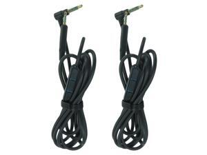 2-Pack 3.5mm Mic Audio Cable Cord For Bose QuietComfort 25 QC 25 Headphones 2-Pack 3.5mm Mic Audio Cable Cord For Bose QuietComfort 25 QC 25 Headphones
