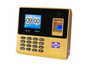 Aibao USB Recording Fingerprint Time Clock for Attendance Gold Aibao USB Recording Fingerprint Time Clock for Attendance Gold