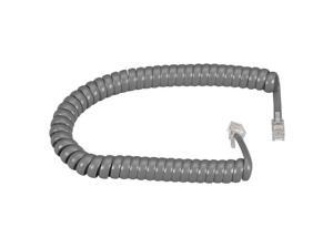 Black Box EJ302-0012 Telephone Coiled Handset Cord Dark Gray 12Ft. Black Box EJ302-0012 Telephone Coiled Handset Cord Dark Gray 12Ft.