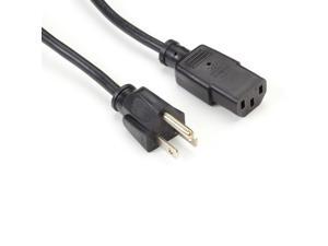 Black Box PC/Monitor Power Cord NEMA 5-15P to IEC-60320-C13 6.5-ft. (2-m) Black Box PC/Monitor Power Cord NEMA 5-15P to IEC-60320-C13 6.5-ft. (2-m)