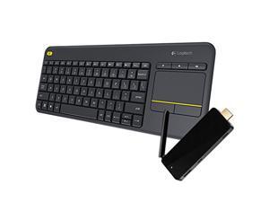 Quantum Access Mini PC Stick Bundle (2GB/32GB) Fanless Windows 10 Home with Logitech Wireless Keyboard K400 Plus Quantum Access Mini PC Stick Bundle (2GB/32GB) Fanless Windows 10 Home with Logitech Wireless Keyboard K400 Plus