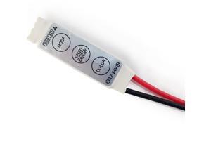 12V 12A Inline Mini RGB LED Controller for RGB Multi-color LED Strip Lights 12V 12A Inline Mini RGB LED Controller for RGB Multi-color LED Strip Lights