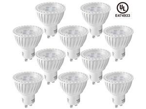 Lot of 10 UL-listed 110V 5W GU10 LED Bulb - 2700K Warm White LED Spotlight - 320 Lumen 36 Degree Beam Angle GU10 Base for Home, Recessed, Accent, Track Lighting Lot of 10 UL-listed 110V 5W GU10 LED Bulb - 2700K Warm White LED Spotlight - 320 Lumen 36 Degree Beam Angle GU10 Base for Home, Recessed, Accent, Track Lighting