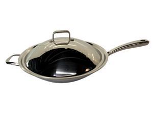 16.5 Stainless Steel Pot with Lid, handle (Induction Ready) 16.5 Stainless Steel Pot with Lid, handle (Induction Ready)