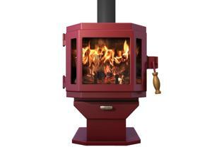 Catalyst Wood Stove - Mojave Red Catalyst Wood Stove - Mojave Red