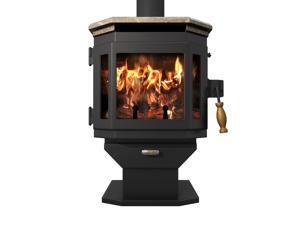 Catalyst Wood Stove - Satin Black with Soapstone Top Catalyst Wood Stove - Satin Black with Soapstone Top