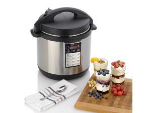 Fagor LUX Multi-Cooker 4-Quart Electric Pressure, Slow and Rice Cooker Silver Fagor LUX Multi-Cooker 4-Quart Electric Pressure, Slow and Rice Cooker Silver