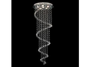 8 Light Flush Mount with Chrome finish 8 Light Flush Mount with Chrome finish