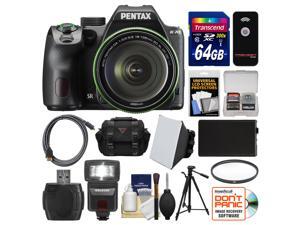 Pentax K-70 All Weather Wi-Fi Digital SLR Camera & 18-135mm WR Lens (Black) with 64GB Card + Case + Flash + Battery + Tripod + Filter + Kit Pentax K-70 All Weather Wi-Fi Digital SLR Camera & 18-135mm WR Lens (Black) with 64GB Card + Case + Flash + Battery + Tripod + Filter + Kit