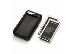 CyberTech 2X (QTY:2) High Capacity Replacement Battery 2800mAh with Wall Charger for Samsung Galaxy S5 i9600 AT&T T-Mobile Sprint Verizon CyberTech 2X (QTY:2) High Capacity Replacement Battery 2800mAh with Wall Charger for Samsung Galaxy S5 i9600 AT&T T-Mobile Sprint Verizon