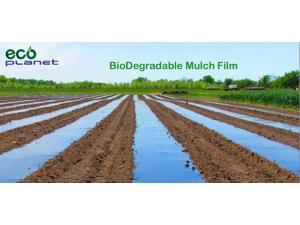 CyberTech Bio-degradable Agricultural Plasticulture Black Plastic Mulch Film Gardening Farming Film (1 Mil, 3 feet x 50 feet) CyberTech Bio-degradable Agricultural Plasticulture Black Plastic Mulch Film Gardening Farming Film (1 Mil, 3 feet x 50 feet)