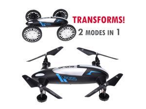 CyberTech 2-in-1 (Car and Fly) RC Racing Car RC Quadcopter Drone RTF 2.4GHz 6-Gyro System CyberTech 2-in-1 (Car and Fly) RC Racing Car RC Quadcopter Drone RTF 2.4GHz 6-Gyro System