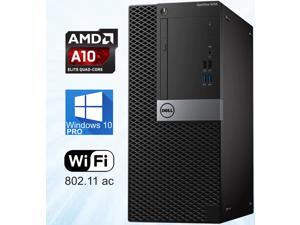 Dell Optiplex 5055 Mini-Tower, AMD 4-Core A10-9700 up to 3.8GHz, 16GB DDR4, 512GB NVMe SSD, USB 3.1, WiFi, Bluetooth, 4K UHD 2-Monitor Support, Display Port, HDMI, DVDRW, Windows 10 Pro Dell Optiplex 5055 Mini-Tower, AMD 4-Core A10-9700 up to 3.8GHz, 16GB DDR4, 512GB NVMe SSD, USB 3.1, WiFi, Bluetooth, 4K UHD 2-Monitor Support, Display Port, HDMI, DVDRW, Windows 10 Pro