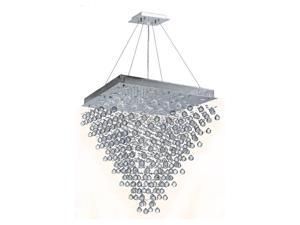 Icicle Collection 16 Light Chrome Finish and Clear Crystal Chandelier - CLEARANCE Icicle Collection 16 Light Chrome Finish and Clear Crystal Chandelier - CLEARANCE