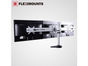 FLEXIMOUNTS M15 Triple LCD Monitor Stand Desk Mount for 10''-27'' Samsung/Dell/Asus/Acer/HP/AOC LCD Computer Monitor (Triple Monitor Stand) FLEXIMOUNTS M15 Triple LCD Monitor Stand Desk Mount for 10''-27'' Samsung/Dell/Asus/Acer/HP/AOC LCD Computer Monitor (Triple Monitor Stand)