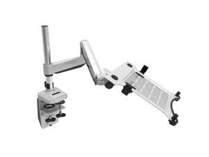 Loctek D7P Swivel Desk Laptop Mount Notebook Arm Stand Fits 10.1"-17.3" Notebook Height Adjustable Loctek D7P Swivel Desk Laptop Mount Notebook Arm Stand Fits 10.1"-17.3" Notebook Height Adjustable