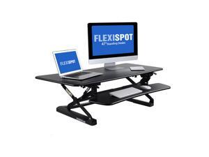 FlexiSpot M3B Adjustable Standing Desk - 47" wide platform Stand Up Desk Riser with Retractable Keyboard Tray (M3B-L-SIZE) FlexiSpot M3B Adjustable Standing Desk - 47" wide platform Stand Up Desk Riser with Retractable Keyboard Tray (M3B-L-SIZE)