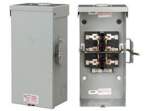 GE Industrial - TC10323 - 100 Amp Double Throw - Outdoor Nema 3R - 120/240V Non-Fused Transfer Switch GE Industrial - TC10323 - 100 Amp Double Throw - Outdoor Nema 3R - 120/240V Non-Fused Transfer Switch