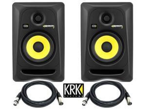 KRK RP5G3-NA Rokit 5 Generation 3 Powered Studio Monitor (Pair) / Free Talent cable XLR to XLR 18ft ea KRK RP5G3-NA Rokit 5 Generation 3 Powered Studio Monitor (Pair) / Free Talent cable XLR to XLR 18ft ea