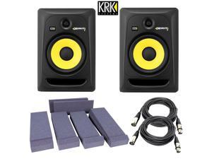 KRK RP8G3-NA Rokit 8 Generation 3 Powered Studio Monitor + Free Talent Insolation PAD and PSC XLR Cables KRK RP8G3-NA Rokit 8 Generation 3 Powered Studio Monitor + Free Talent Insolation PAD and PSC XLR Cables