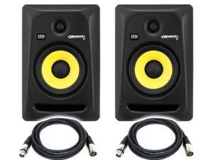 KRK RP6G3-NA Rokit 6 Generation 3 Powered Studio Monitor (PAIR) / FREE XLR to XLR cables 18ft ea KRK RP6G3-NA Rokit 6 Generation 3 Powered Studio Monitor (PAIR) / FREE XLR to XLR cables 18ft ea