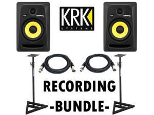 KRK RP6G3-NA Rokit 6 Generation 3 Powered Studio Monitor (PAIR) / Samson SAMS200 Heavy Duty Monitor Stands (Set of 2) Samson / Pair of XLR cables 18ft ea KRK RP6G3-NA Rokit 6 Generation 3 Powered Studio Monitor (PAIR) / Samson SAMS200 Heavy Duty Monitor Stands (Set of 2) Samson / Pair of XLR cables 18ft ea