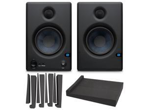PreSonus Eris E4.5 Monitors - Set of 2 with LyxPro MNS-4 Studio Monitor Acoustic Isolation Pads PreSonus Eris E4.5 Monitors - Set of 2 with LyxPro MNS-4 Studio Monitor Acoustic Isolation Pads