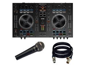 Denon DJ MC4000 2-Ch 2-Deck Serato DJ Controller - New. W/ NOVIK MIC and 2 XLR Cables. Denon DJ MC4000 2-Ch 2-Deck Serato DJ Controller - New. W/ NOVIK MIC and 2 XLR Cables.