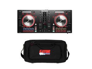 Numark Mixtrack Pro 3 All-In-One DJ Controller for Serato DJ. With Gator GK-2110 Gig Bag Numark Mixtrack Pro 3 All-In-One DJ Controller for Serato DJ. With Gator GK-2110 Gig Bag