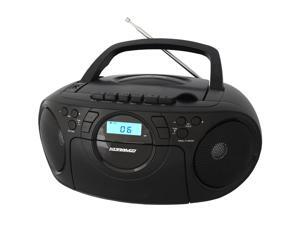KORAMZI CD705CBK Portable CD/MP3/USB Radio Cassette Recorder (Black) - New KORAMZI CD705CBK Portable CD/MP3/USB Radio Cassette Recorder (Black) - New