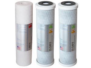 APEC FILTER-SET US MADE Double Capacity Replacement Pre-Filter Set For ULTIMATE Series Reverse Osmosis Water Filter System Stage 1, 2&3 APEC FILTER-SET US MADE Double Capacity Replacement Pre-Filter Set For ULTIMATE Series Reverse Osmosis Water Filter System Stage 1, 2&3