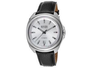 Bulova AccuSwiss Telc Automatic Leather Mens Watch 63B184 Bulova AccuSwiss Telc Automatic Leather Mens Watch 63B184