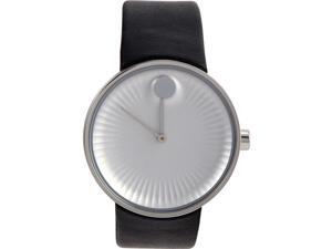 MOVADO MEN'S 40MM BLACK LEATHER BAND STEEL CASE QUARTZ ANALOG WATCH 3680001 MOVADO MEN'S 40MM BLACK LEATHER BAND STEEL CASE QUARTZ ANALOG WATCH 3680001