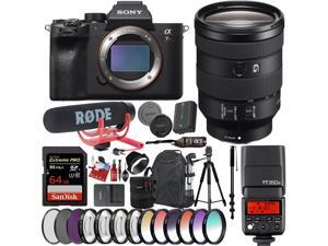 Sony Alpha a7R IV Mirrorless Digital Camera with 24-105mm Lens Kit + PRO TTL Flash + Sony Studio Headphones + Pro External Microphone + Filter Kit + Lens Case + Camera Backpack Bundle Sony Alpha a7R IV Mirrorless Digital Camera with 24-105mm Lens Kit + PRO TTL Flash + Sony Studio Headphones + Pro External Microphone + Filter Kit + Lens Case + Camera Backpack Bundle