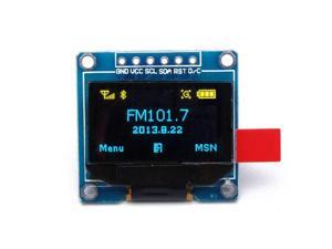 0.96 Inch 6Pin 12864 SPI Blue Yellow OLED Display Module For Arduino 0.96 Inch 6Pin 12864 SPI Blue Yellow OLED Display Module For Arduino