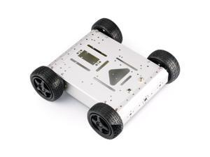 DIY 4WD Aluminum Mobile Smart Robot Car Platform Kit For Arduino DIY 4WD Aluminum Mobile Smart Robot Car Platform Kit For Arduino