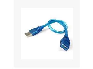USB cables 2.0 Male to Female extension OTG Adapter Cable Converter Connectors For Computer 30 Cm Blue USB cables 2.0 Male to Female extension OTG Adapter Cable Converter Connectors For Computer 30 Cm Blue
