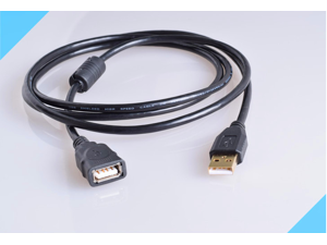 Super High speed 1.5 meters USB 2.0 extension male to female data connecting cable with USB 2.0 Type A Male to Female Black 3 Feet Super High speed 1.5 meters USB 2.0 extension male to female data connecting cable with USB 2.0 Type A Male to Female Black 3 Feet
