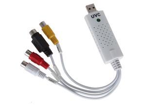 USB 2.0 Audio Video VHS to DVD Capture Card Adapter Converter for Win7/8 10 Mac OS USB 2.0 Audio Video VHS to DVD Capture Card Adapter Converter for Win7/8 10 Mac OS