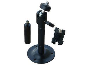 VideoSecu Universal 2" - 6" Adjustable Pan Tilt Metal Black Wall Ceiling Mount for CCTV Video Camera Surveillance 1BO VideoSecu Universal 2" - 6" Adjustable Pan Tilt Metal Black Wall Ceiling Mount for CCTV Video Camera Surveillance 1BO
