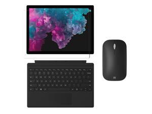 Microsoft Surface Pro 6 2 in 1 12.3" (2736 x 1824) TouchScreen Tablet, Intel Core i5, 8GB RAM, 256GB SSD, Win 10 w/Type Cover, Mobile Mouse, Free Protector - Black Microsoft Surface Pro 6 2 in 1 12.3" (2736 x 1824) TouchScreen Tablet, Intel Core i5, 8GB RAM, 256GB SSD, Win 10 w/Type Cover, Mobile Mouse, Free Protector - Black