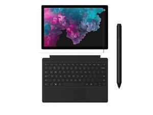 Microsoft Surface Pro 6 2 in 1 12.3" (2736 x 1824) TouchScreen Tablet, Intel Core i5, 8GB RAM, 256GB SSD, Win 10 w/Type Cover, Surface Pen, Free Protector - Black Microsoft Surface Pro 6 2 in 1 12.3" (2736 x 1824) TouchScreen Tablet, Intel Core i5, 8GB RAM, 256GB SSD, Win 10 w/Type Cover, Surface Pen, Free Protector - Black
